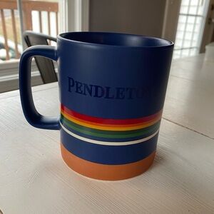 Pendleton blue coffee mug
